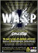 WASP, cartel de su concierto en Madrid