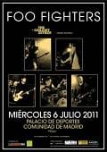 Foo Fighters Cartel Madrid 2011