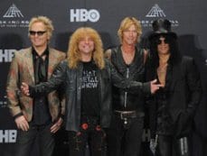 Guns And Roses Rock And Roll Hall Of Fame
