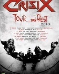 Crisix Tour Then Rest