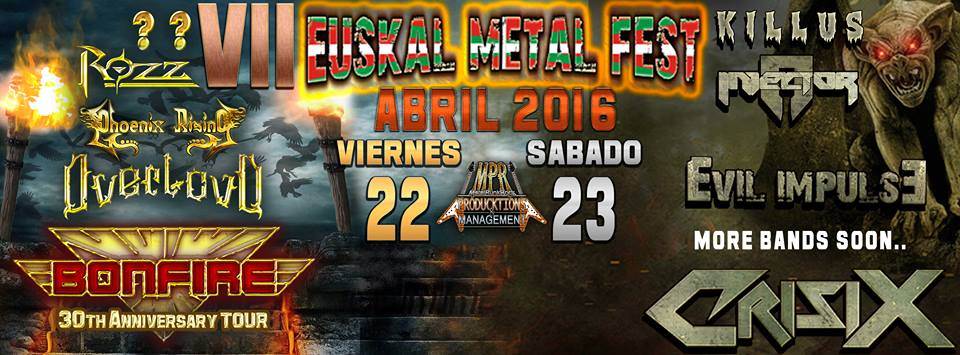 Euskal Metal Fest 2016
