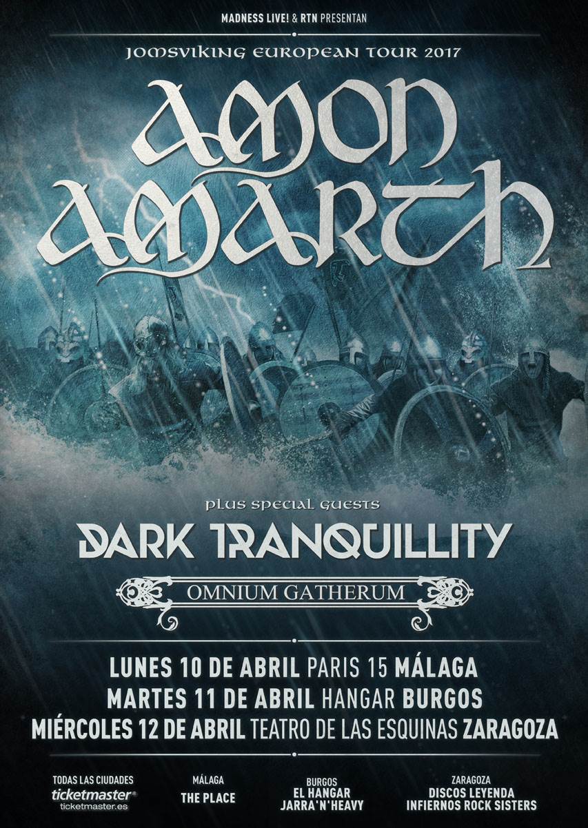 Amon Amarth + Dark Tranquillity + Omnium Gatherum