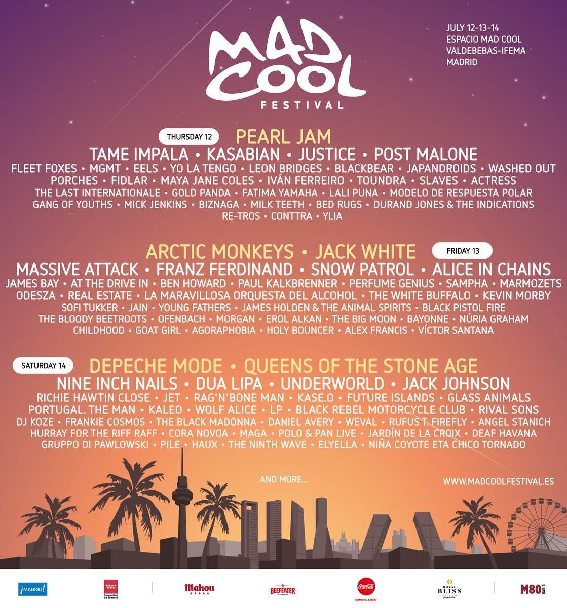 Mad Cool Festival 2018