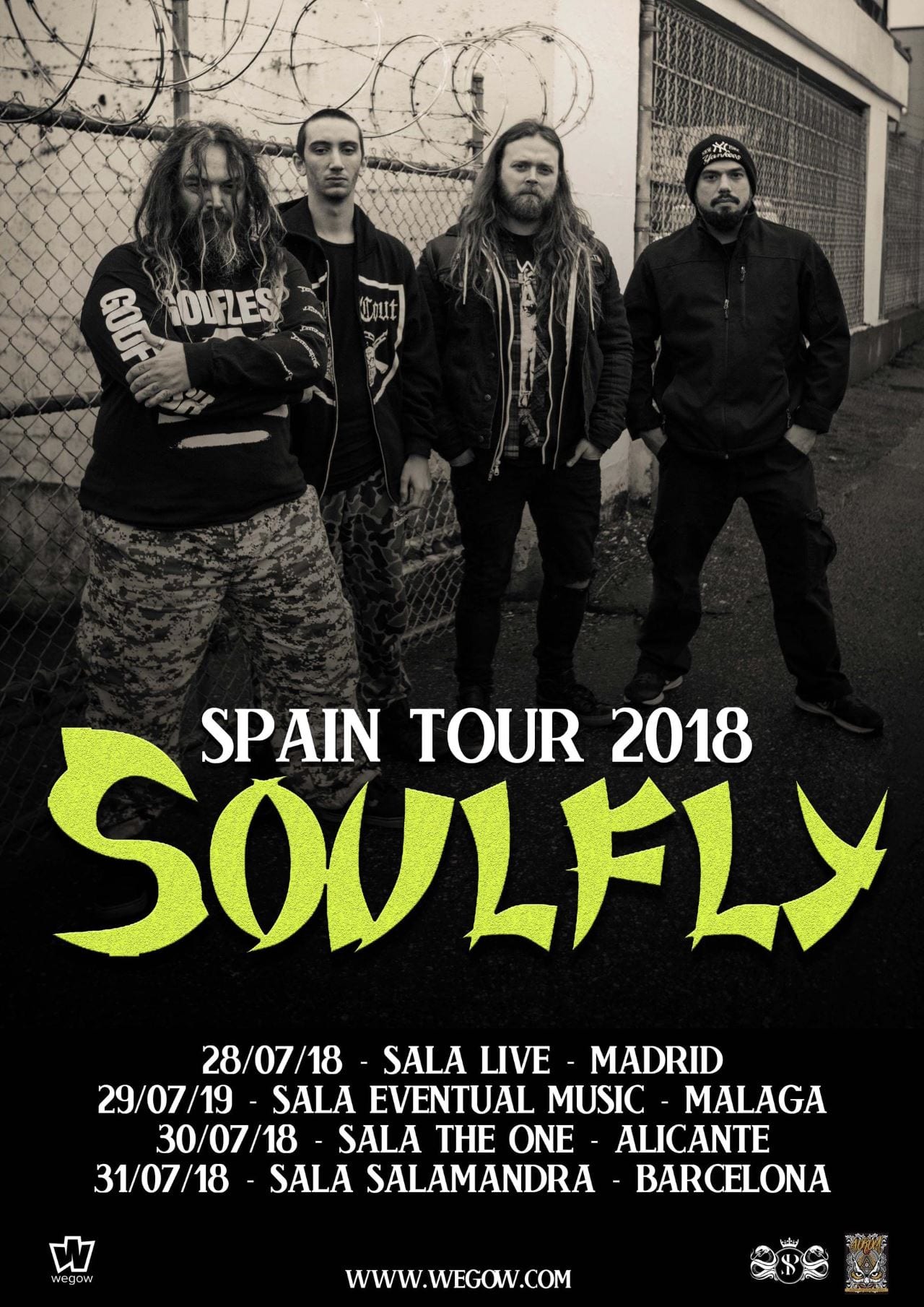 Soulfly + Fuckop Family + Scila