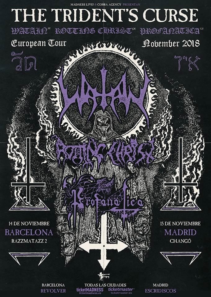 Watain + Rotting Christ + Profanatica