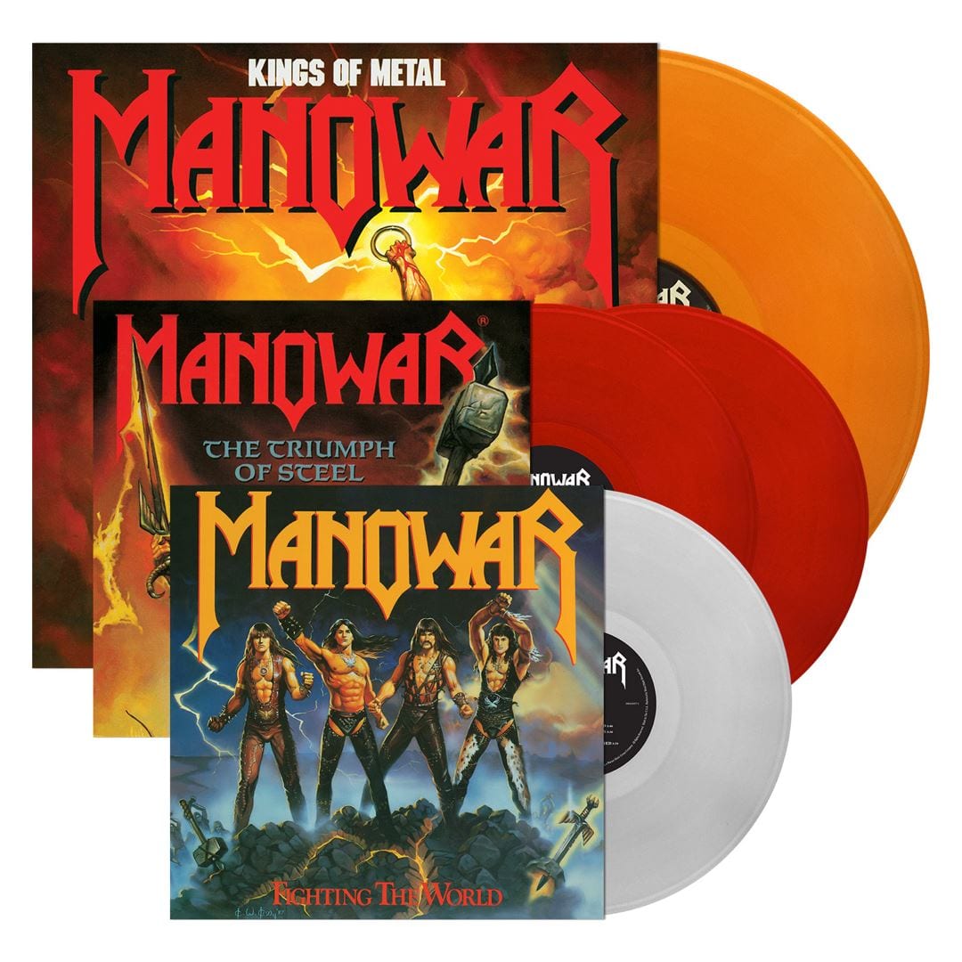 Manowar - Reediciones en vinilo
