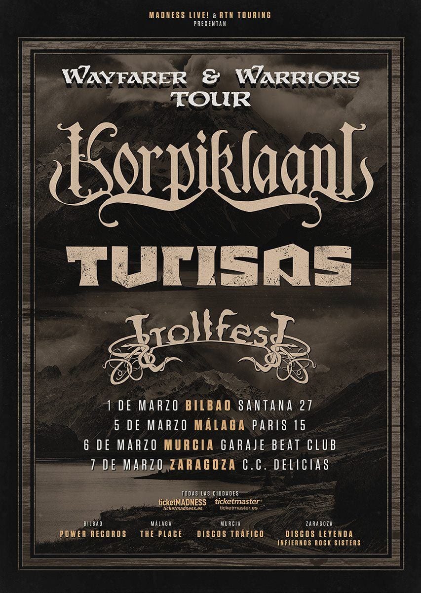 Korpiklaani + Turisas + Trollfest