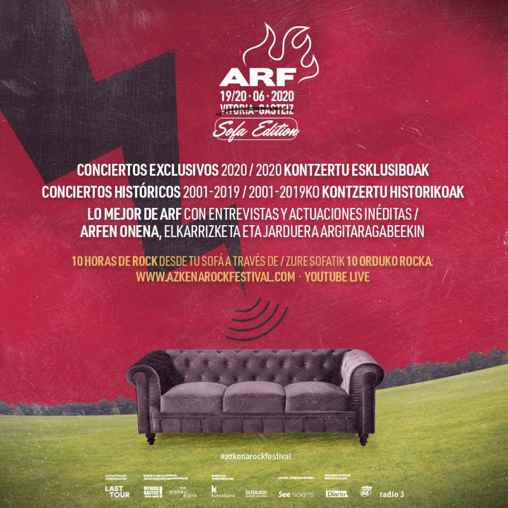 Azkena Rock Festival 2020 Sofá Edition