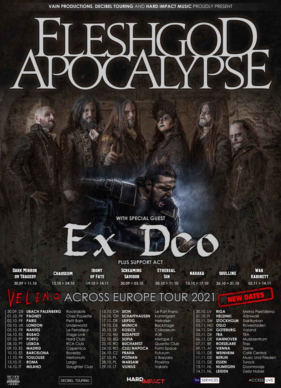 Fleshgod Apocalypse + Ex Deo (NUEVA FECHA)