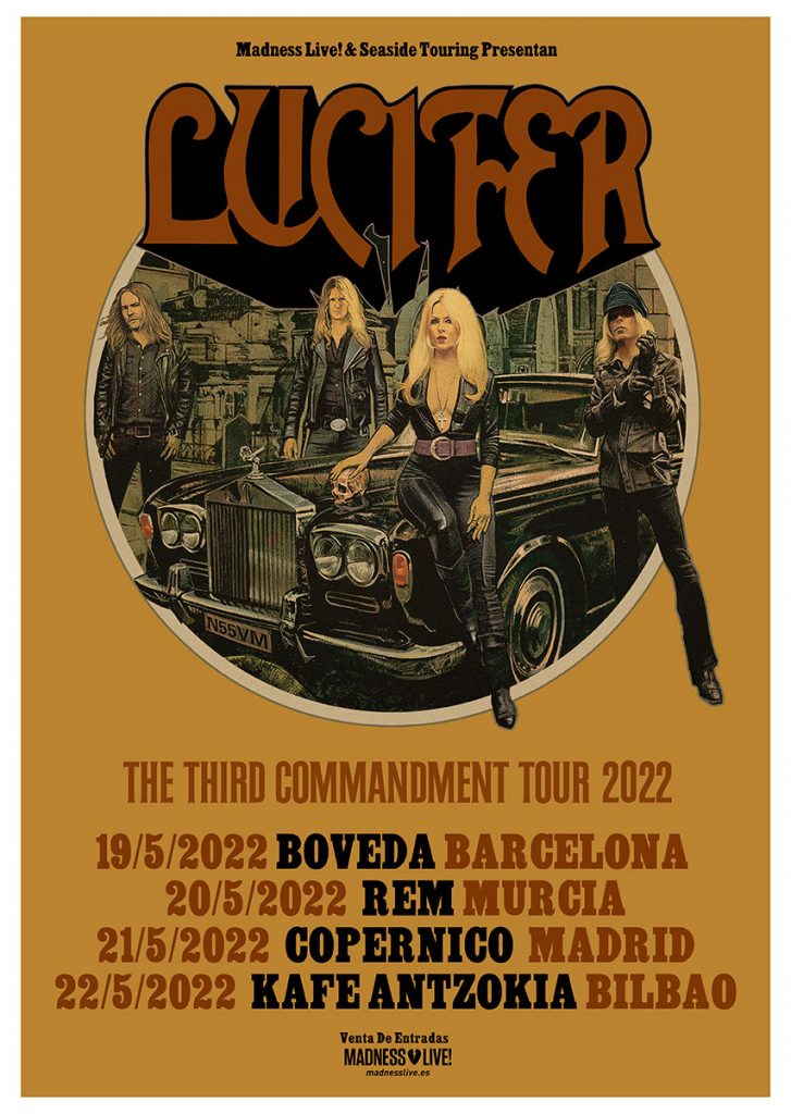 Lucifer, nuevas fechas para su gira española