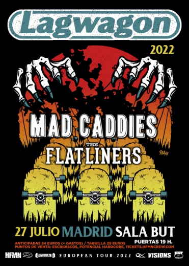 Lagwagon + Mad Caddies + The Flatliners