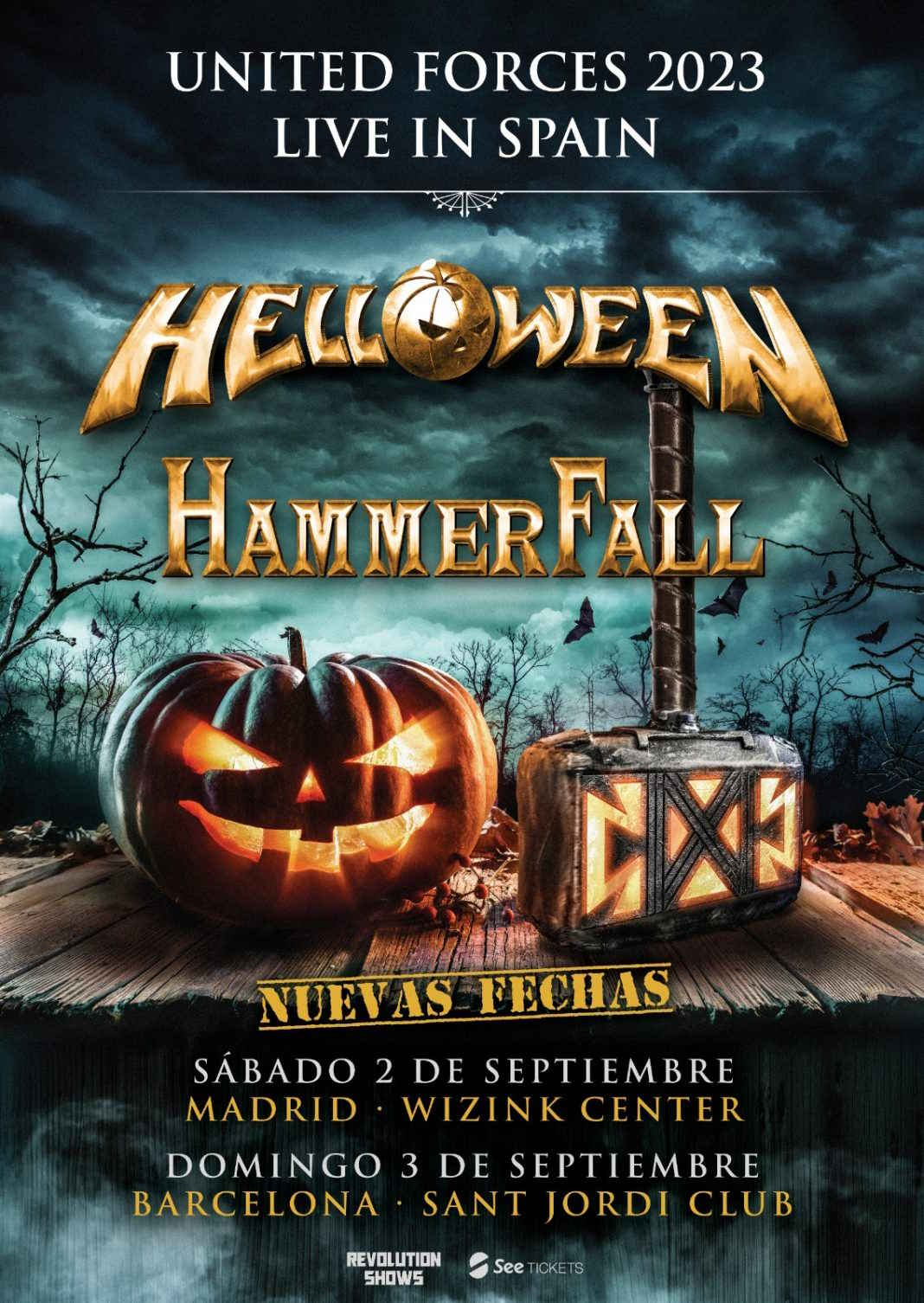 Helloween + Hammerfall (NUEVA FECHA)