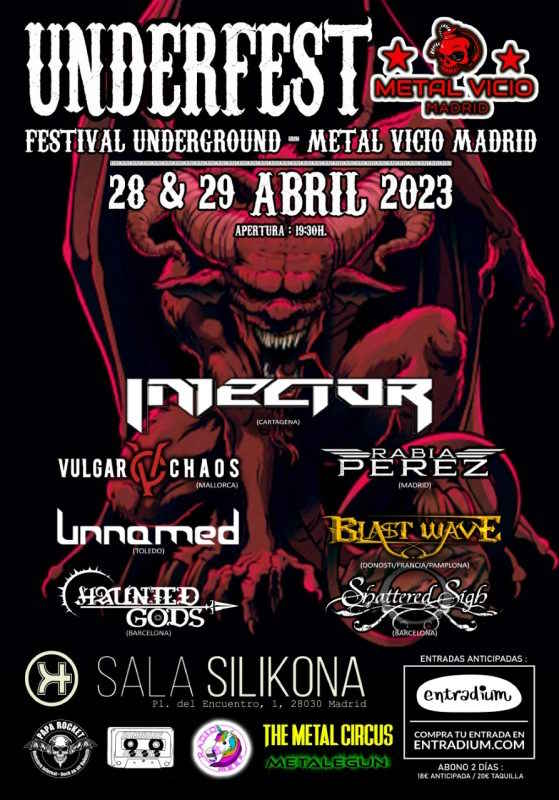 Underfest Metal Vicio Madrid 2023